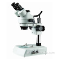 7x-45x Τρικλασικό στερεοφωνικό μικροσκόπιο με λάμπα αλογόνου κάτω